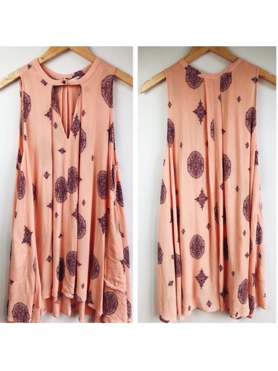 Free People Dresses & Skirts - ✅ Free People Tree Swing Tunic Sleeveless Dress size XS